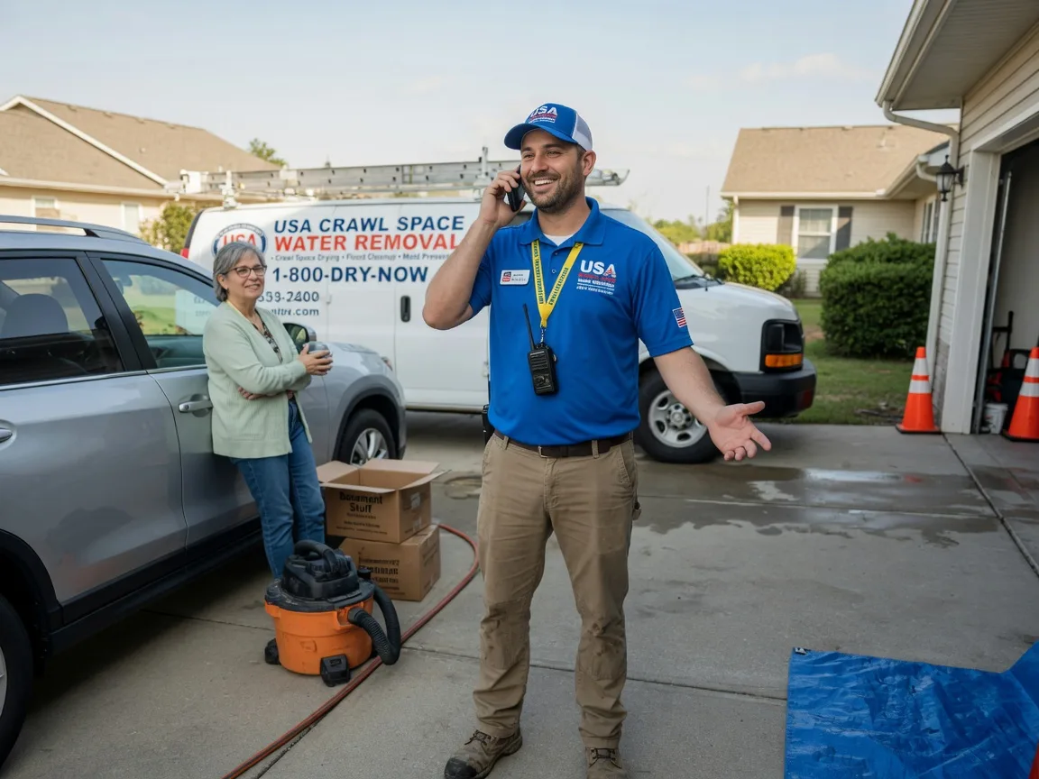 Crawl Space Water Removal Olivehill, TN FAQs